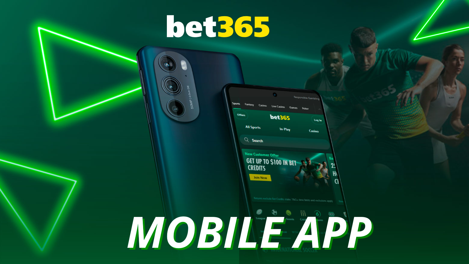 The Bet365 app is as fast as possible